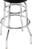 Fender Blackout Backrest Barstool, 30"